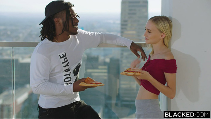 高颜值美女被黑人爆操